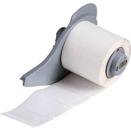 Brady Pre-Cut Label Stock Roll, White, Gloss M7-31-483