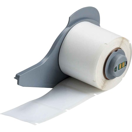 Brady Pre-Cut Label Stock Roll, White, Gloss M7-32-423