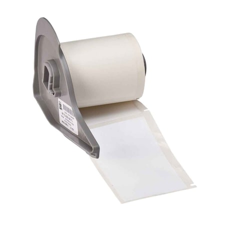 Brady Pre-Cut Label Stock Roll, White, Gloss M7-37-423