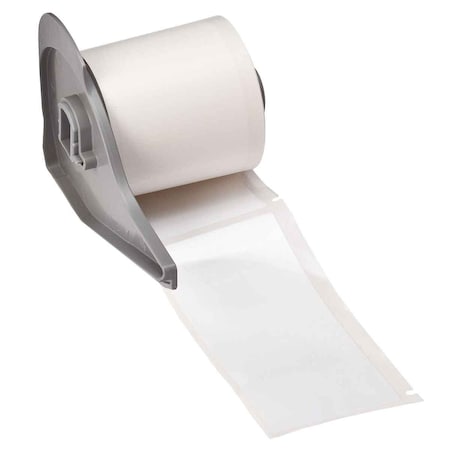 Brady Pre-Cut Label Stock Roll, White, Gloss M7-38-423
