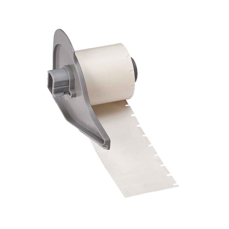 Brady Pre-Cut Label Stock Roll, Clear, Gloss M7-45-430