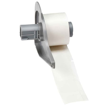 Brady Wraparound Label, White, Vinyl, 1 in W M7-64-427