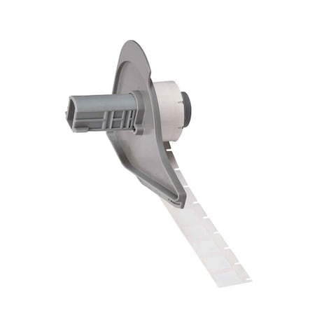 Brady Wraparound Label, White, Vinyl, 1/2 in W M7-7-498