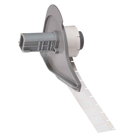 Brady Wraparound Label, White, Nylon, 1/2 in W M7-7-499