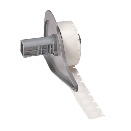 Brady Wraparound Label, White, Nylon, 3/8 in W M7-82-499