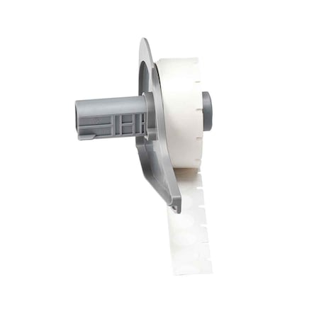 Brady Wraparound Label, White, Nylon, 1/2 in W M7-83-499