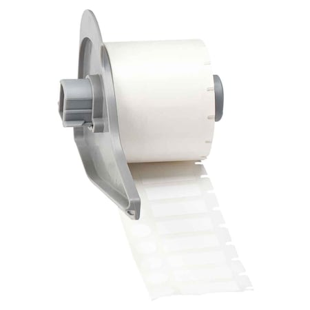 Brady Pre-Cut Label Stock Roll, White, Matte M7-98-499