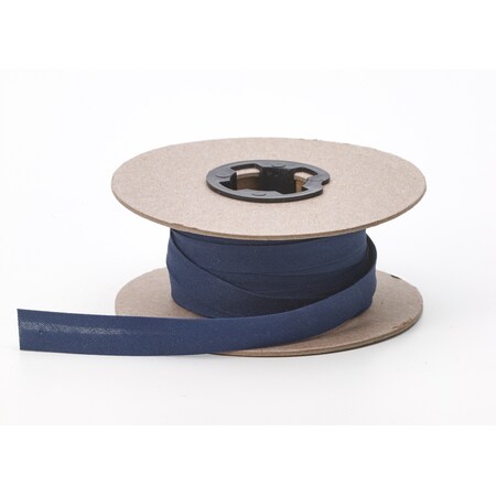 Pearl Broadcloth Centerfold Bias, 1/2 In Wide, 25 Yds, Navy (2Pk) M82-050-9021-25