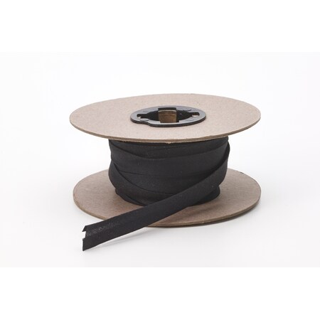 Pearl Broadcloth Centerfold Bias, 1/2 In Wide, 25 Yds, Black (2Pk) M82-050-9999-25