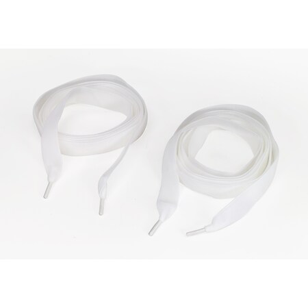 Pearl Velvet 5/8 In Tipped Laces, 54 In Lengths, White (2Pk) M8900-0000-54V