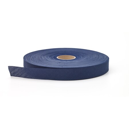 Pearl Broadcloth Flat Bias Binding, 1.75 In Wide, 25 Yds, Navy (2Pk) M91-100-9021-175-25