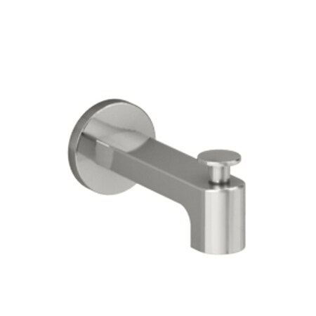 American Standard Wall Spout f/Moments Bs wDvrter Stainless Steel M952362-0750A