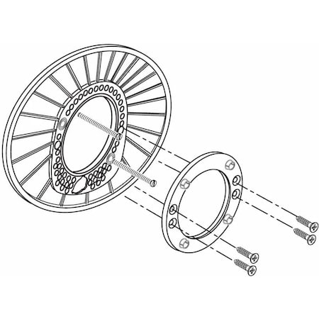 American Standard Escutcheon Holder M962427-0070A M962427-0070A