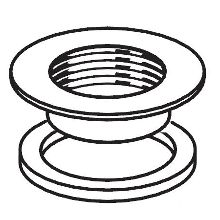 American Standard Flange-Washer F/Ez Metal Drain Br Nkl M962457-2950A
