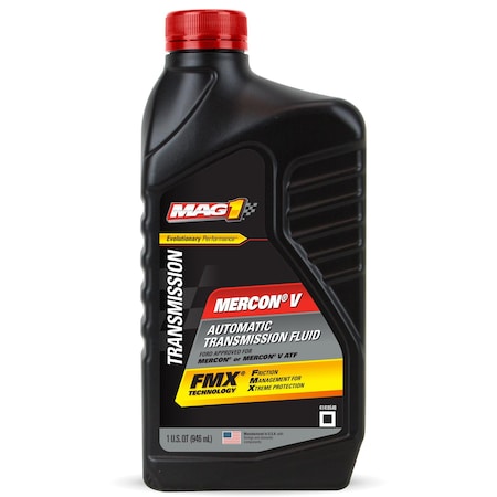 Mag 1 Transmission Fluid, Bottle, Red, 32 oz. MAG63453