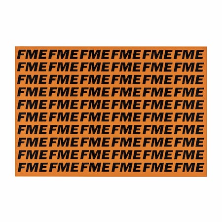 Ty-Flot FME Magnetic Sheet, 24 x 36", Orange MAGSHT2436OR