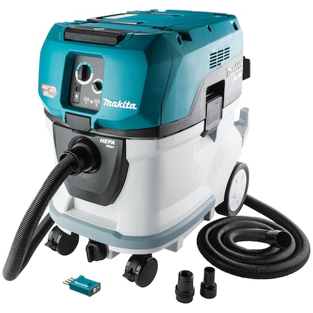 Makita Hepa Wet/Dry Vacuum, Aws 80V Xgt 10Gal GCV07ZU