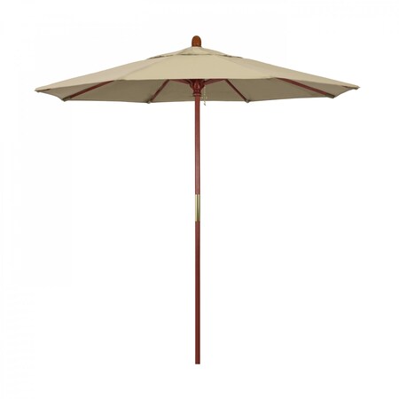 California Umbrella Patio Umbrella, Octagon, 93.13" H, Sunbrella Fabric, Antique Beige 194061035801