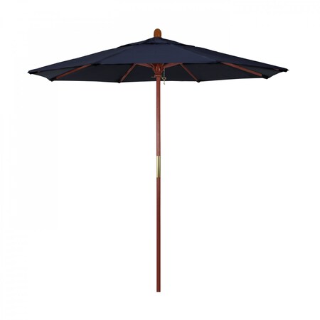 California Umbrella Patio Umbrella, Octagon, 93.13" H, Olefin Fabric, Navy 194061036082