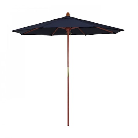 California Umbrella Patio Umbrella, Octagon, 93.13" H, Pacifica Fabric, Navy 194061036372