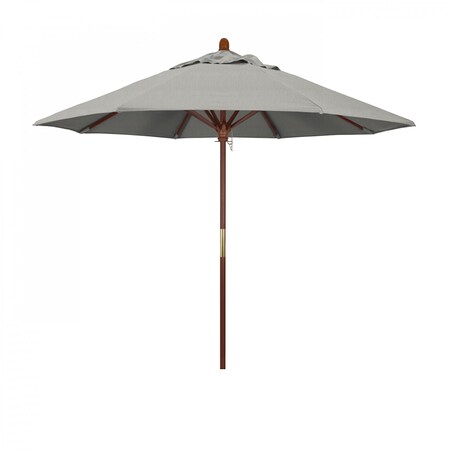 California Umbrella Patio Umbrella, Octagon, 97.5" H, Sunbrella Fabric, Granite 194061036525