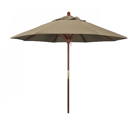 March Patio Umbrella, Octagon, 97.5" H, Sunbrella Fabric, Heather Beige 194061036778