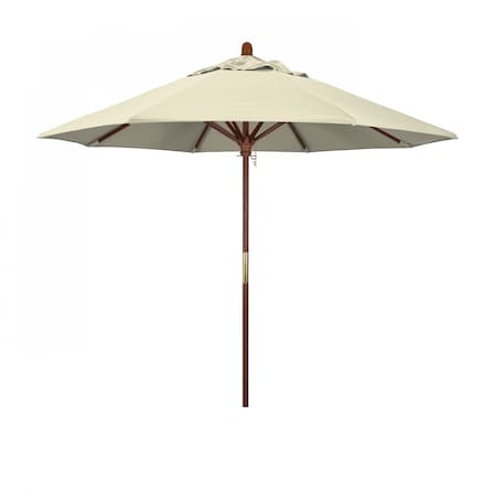 March Patio Umbrella, Octagon, 97.5" H, Olefin Fabric, Beige 194061036983