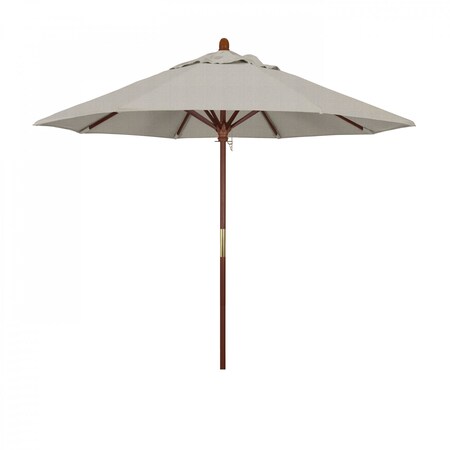 March Patio Umbrella, Octagon, 97.5" H, Olefin Fabric, Woven Granite MARE908-F77