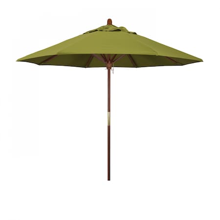 California Umbrella Patio Umbrella, Octagon, 97.5" H, Pacifica Fabric, Ginkgo 194061037195