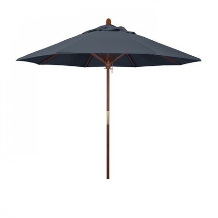 California Umbrella Patio Umbrella, Octagon, 97.5" H, Pacifica Fabric, Sapphire 194061037300