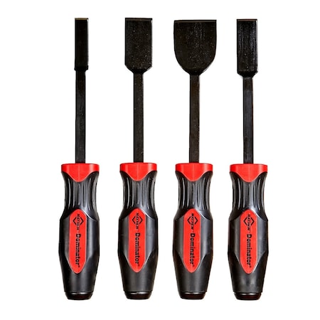 Mayhew Dominator Strght Scraper Set, 4Pc MAY14082