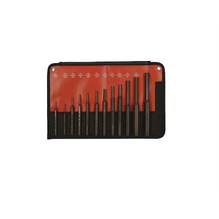 Mayhew Pin Punch Set, SAE, 12 pcs. 62078