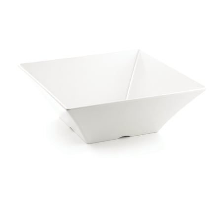 Tablecraft Bowl, Square, White, 15.75"x6" MB166