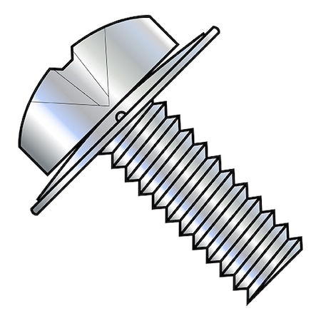 Zoro Select M3-0.5X6 D7985A PH PN SEM CAP FLAT ZINC, PK10000 M36CFPP