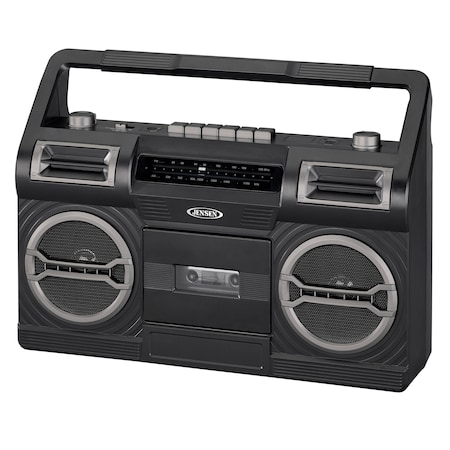 Jensen Portable Radio with Cassette Player and MCR-500