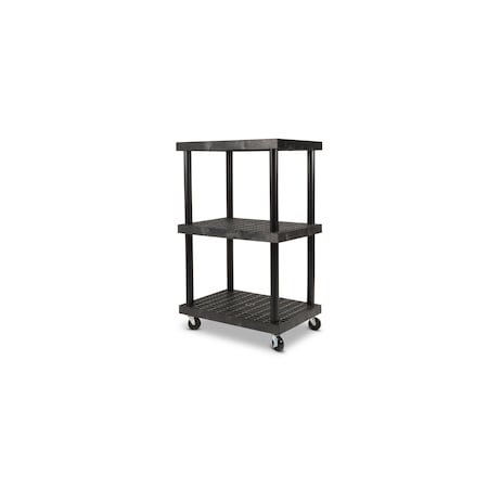 Spc Industrial Dura-Shelf, Mobile, 36"x24", 3-Shelf System MDS3624X3