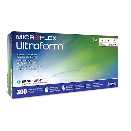 Microflex Exam Gloves, Latex, Powder Free, Natural, XL MFXDGP350XL