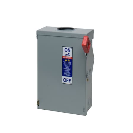 Midwest Electric HD Disc, 3P Nonfuse Typ3R 600V, 30A MHU361R