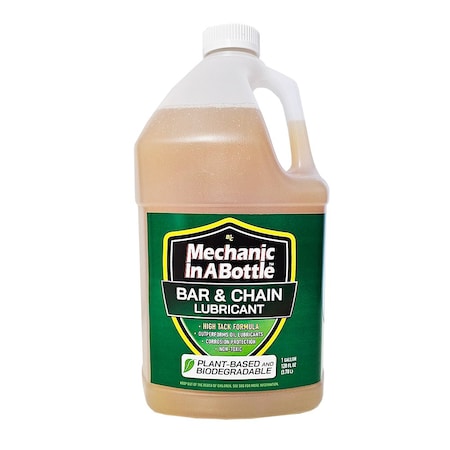 Mechanic In A Bottle Bar and Chain Lubricant, Gallon 20-128-4MB