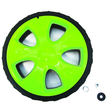 Sun Joe Replacement Rear Wheel, for MJ408E MJ408E-RRWHEEL