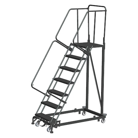 Ballymore Safety Rolling Ladder, Steel, 70 in.H ML073221P