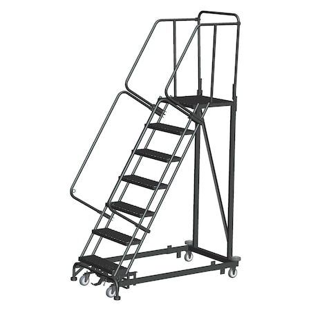 Ballymore Safety Rolling Ladder, Steel, 70 in.H ML073221X