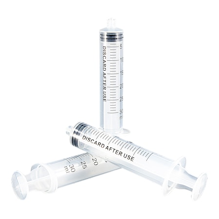 Air-Tite Syringe, Bulk, 30mL Luer Lock, PK50 MLB30