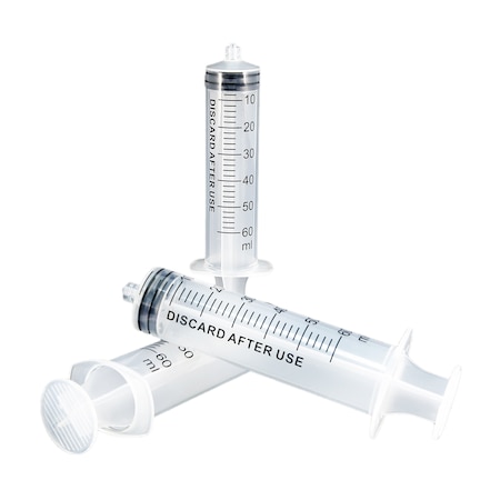 Air-Tite Syringe, Bulk, 60mL Luer Lock, PK25 MLB60