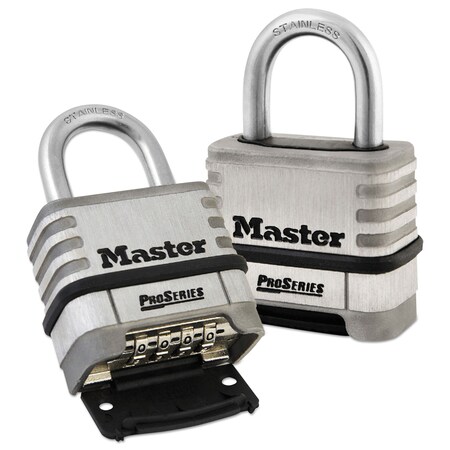 Master Lock Stainless Steel Easy-to-Set Combination 1174D