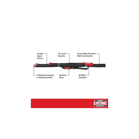 Milwaukee Tool Milwaukee 78" Level Bag MLSB78