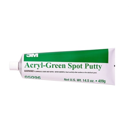 3M Acryl-Green Spot Putty 14.5Oz Tube, 5096 MMM5096