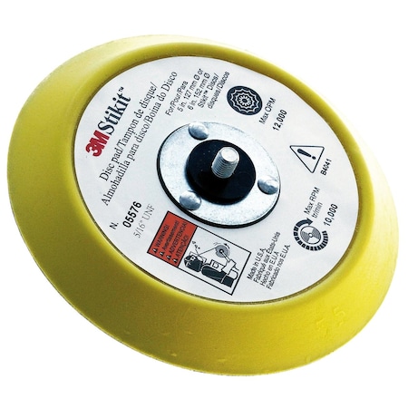 3M Stikit Disc Pad, 6" MMM5576