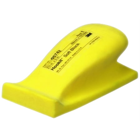 3M Hookit Soft Hand Block, 2-3/4"X5" MMM5742