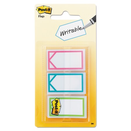 Post-It Arrow 1" Page Flags, Three Assorted, PK60 682-ARROW